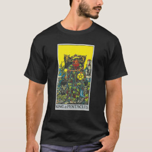 キング・オブ・星形五角形タロットカード潜伏信仰ディヴィナ Tシャツ