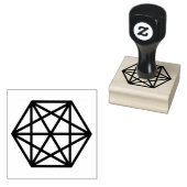 キング(+)カスタム2" x 2" / 5 cm x 5 cmゴムスタンプ ラバースタンプ (押印)