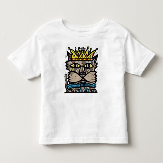 「キング・カット」トドラー素晴らし・ジャージーTシャツ トドラーTシャツ (正面)