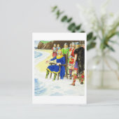 キング・カヌート(c.995-1035)から'過去にピープス ポストカード (スタンド正面)