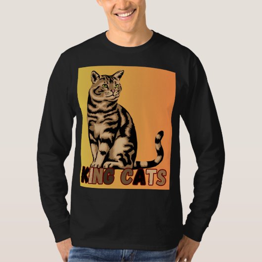 「キング・キャッツ」 Tシャツ (正面)