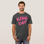 キング・キャット・ガール Tシャツ (正面フル)