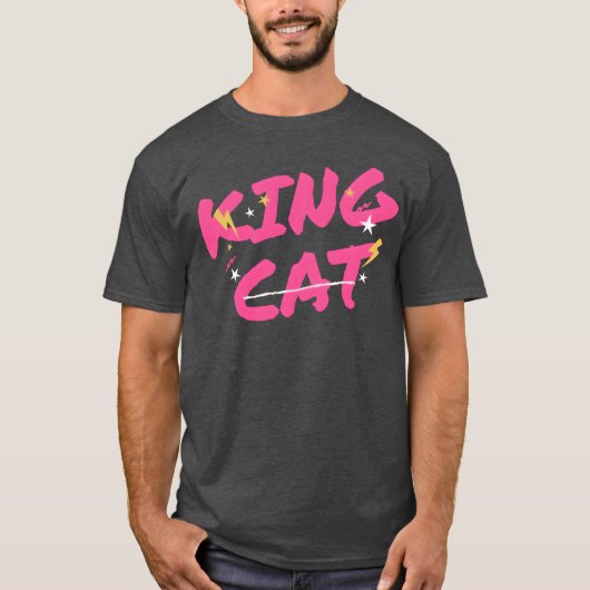 キング・キャット・ガール Tシャツ (正面)