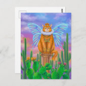 キング・キャット・ポスター ポストカード (正面/裏面)