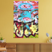 キング・キャブ・ザ・エンジェル キャンバスプリント (インサイチュ (リビング))