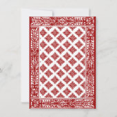 キング/クイーンのトランプの感謝カード サンキューカード (裏面)