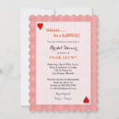 キング&クイーンオブカジノハートブライダルシャワー 招待状 (裏面)