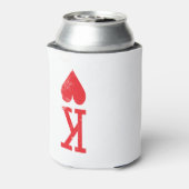 キング&クイーン・オブ・ハートトランプカップル 缶クーラー (缶裏面)