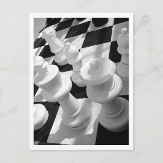 キング&クイーン、B&W ポストカード