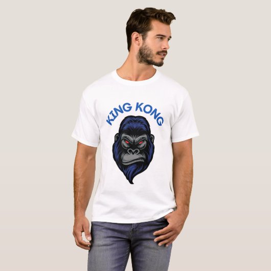 「キング・コングTシャツとスタイルして轟音 | Tシャツ (正面フル)