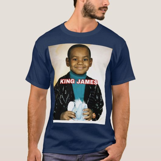 キング・ジェームズ Tシャツ (正面)