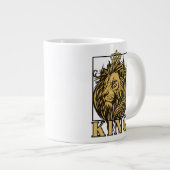 キング ジャンボコーヒーマグカップ (正面右)