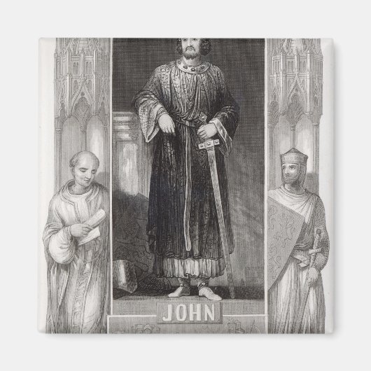 キング・ジョン マグネット (正面)