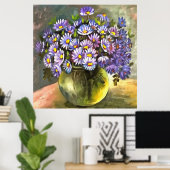 キング・ジョージ・アスターは金属製の花瓶を入れている ポスター (ホームオフィス)