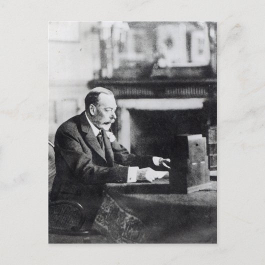 キング・ジョージV ポストカード (正面)