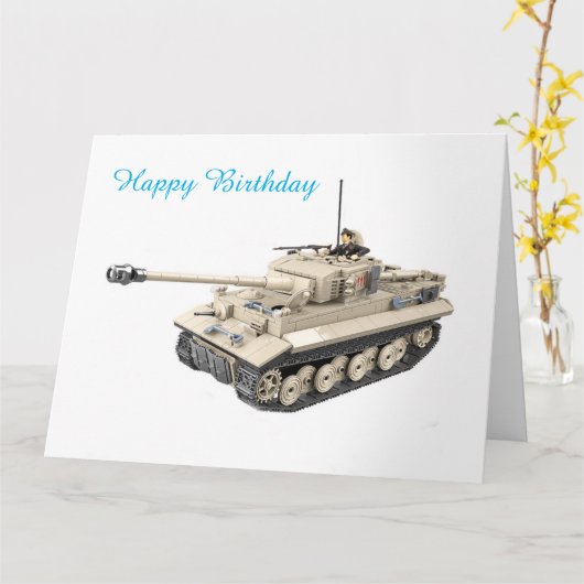 キング・タイガー カード (黄色い花)