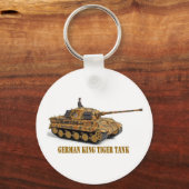 キング・タイガー キーホルダー (正面)