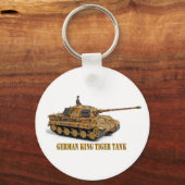 キング・タイガー キーホルダー (正面)