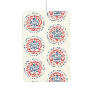 キング・チャールズ3rdエンブレム記念 カーエアーフレッシュナー