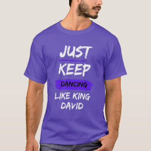 キング・デイビッドTシャツのように踊る Tシャツ