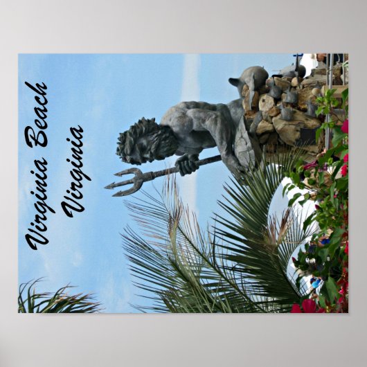 キング・ネプチューン・パーク、バージニアビーチ、VA ポスター (正面)