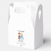 キング・バースデーパーティーのかわいい子ども フェイバーボックス (オープン)