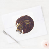 キング・フォー・ザ・デイ スクエアシール (封筒)