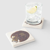 キング・フォー・ザ・デイ ストーンコースター (横)