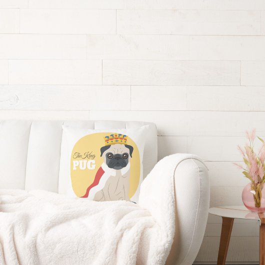キング・プグ クッション