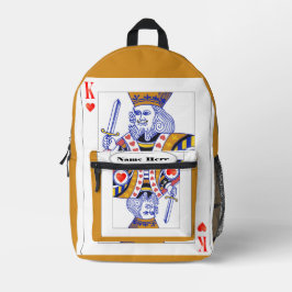 キング プリントバックパック