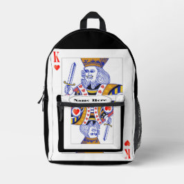 キング プリントバックパック