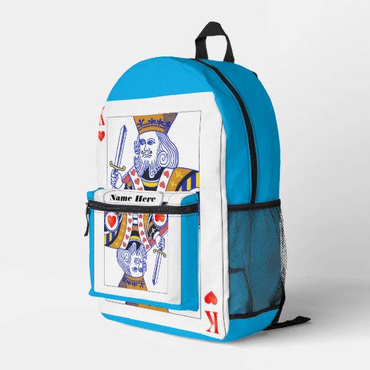 キング プリントバックパック (裏面右端)