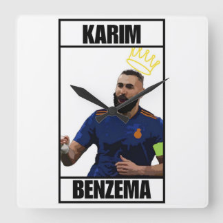 キング・ベンツ スクエア壁時計