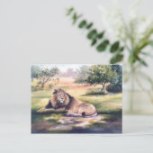 キング・ライオンハガキ ポストカード (スタンド正面)