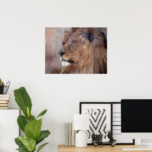 キング・ライオン ポスター (ホームオフィス)