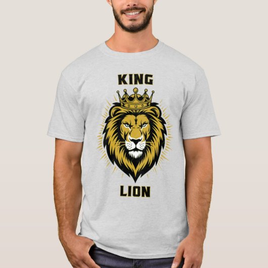 キング・ライオン Tシャツ (正面)