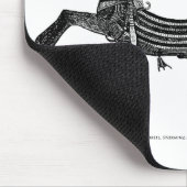 キング・ラムセスIIヴィンテージエジプト美術マウスパッド! マウスパッド (コーナー)