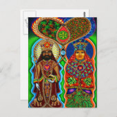 キング・ン・クイーン ポストカード (正面/裏面)