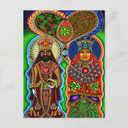 キング・ン・クイーン ポストカード (正面)