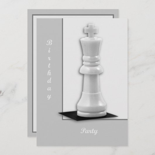 キング 招待状 (正面/裏面)