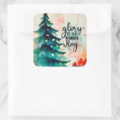 キング・生まれたばかりのクリスマス・キャロルの栄光 スクエアシール (バッグ)