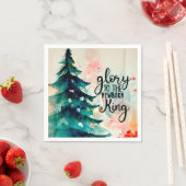 キング・生まれたばかりのクリスマス・キャロルの栄光 スタンダードカクテルナプキン (インサイチュ)