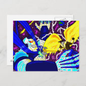 キング《鳥》ハヤブサvsマニアック葉書 ポストカード (正面/裏面)