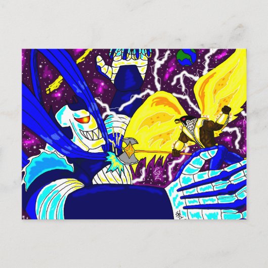 キング《鳥》ハヤブサvsマニアック葉書 ポストカード (正面)