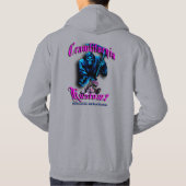 キングCKパープルTシャツ パーカ (裏面)