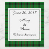 キンケイドスコティ結婚ッシュワインラベル ワインラベル (シングルラベル)