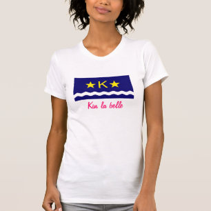 キンシャサ国旗「キンラベル」 Tシャツ