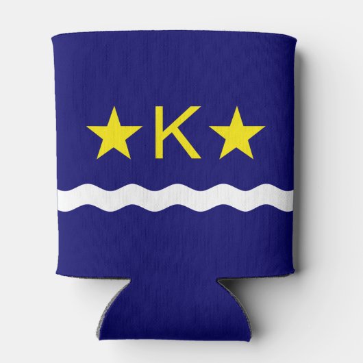 キンシャサ国旗、コンゴクーラーボックス 缶クーラー (裏面)