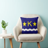 キンシャサ国旗、コンゴ装飾用クッション クッション (椅子)