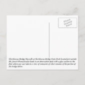 キンズアブリッジスカイウォーク ポストカード (裏面)